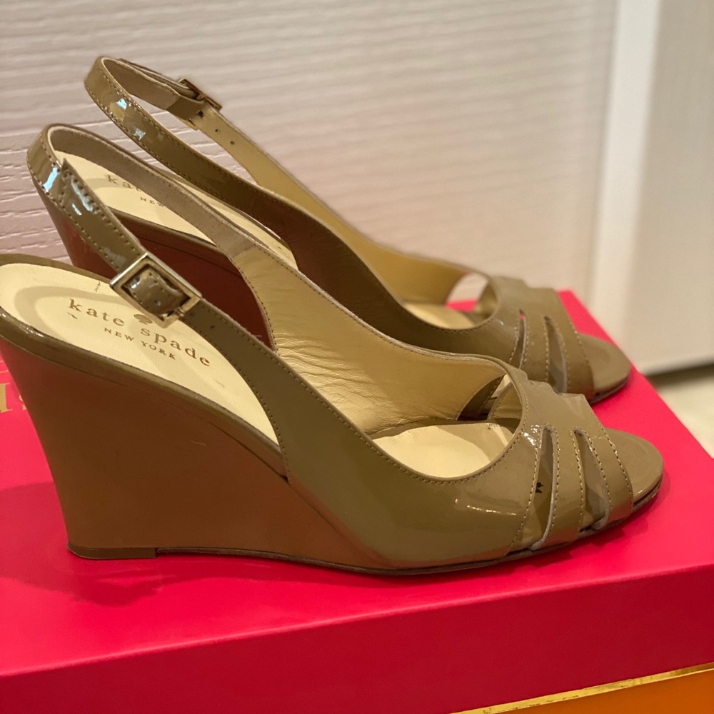 Kate Spade Charlee Patent Wedge
